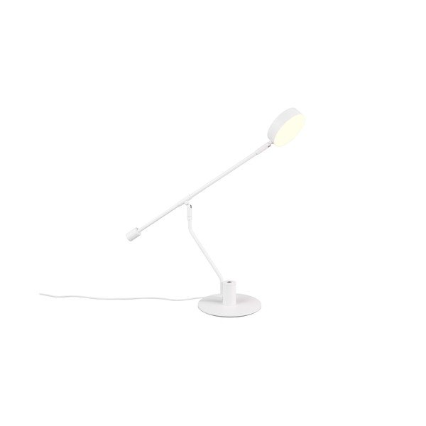 Matinės baltos spalvos stalinis šviestuvas LED su sulankstoma konstrukcija (aukštis 64 cm) Manduro – Trio-image-4