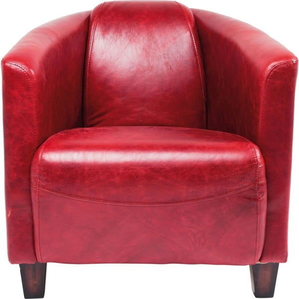Raudonas fotelis "Kare Design Cigar Lounge