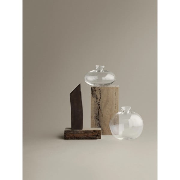 Iš stiklo  rankų darbo vaza (aukštis 9 cm) Avo – Blomus-image-4