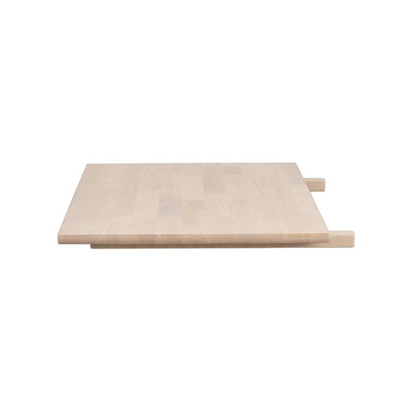 Iš ąžuolo masyvo stalo prailginimas 90x45 cm Derrymore – Rowico-image-3