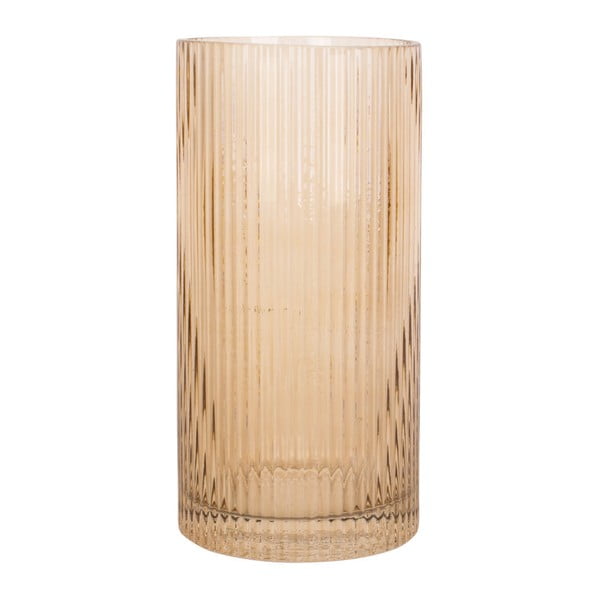 Šviesiai ruda stiklo vaza PT LIVING Allure, aukštis 20 cm-image-4