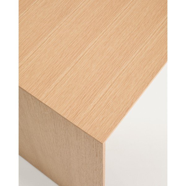 Rašomasis stalas iš ąžuolo 60x140 cm Litto – Kave Home-image-4