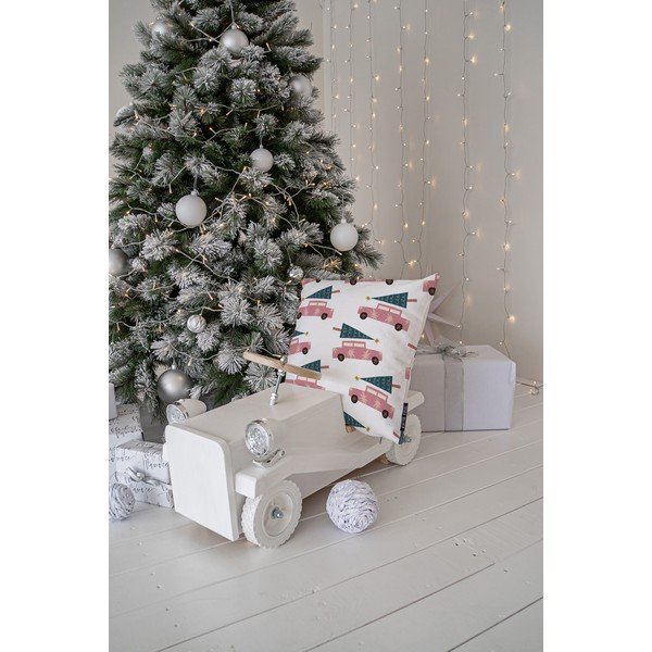 Dekoratyvinė pagalvėlė su Kalėdų motyvu 45x45 cm Christmas Ride – Butter Kings-image-1