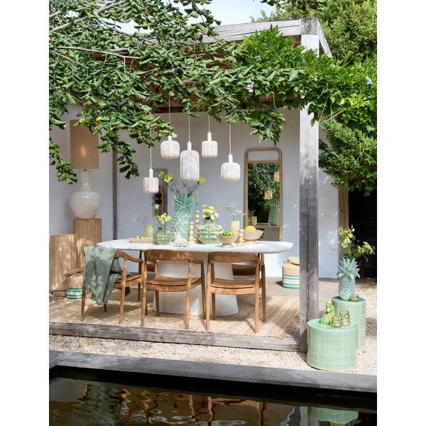 Valgomojo stalas 105x220 cm Hamura – Light & Living-image-1