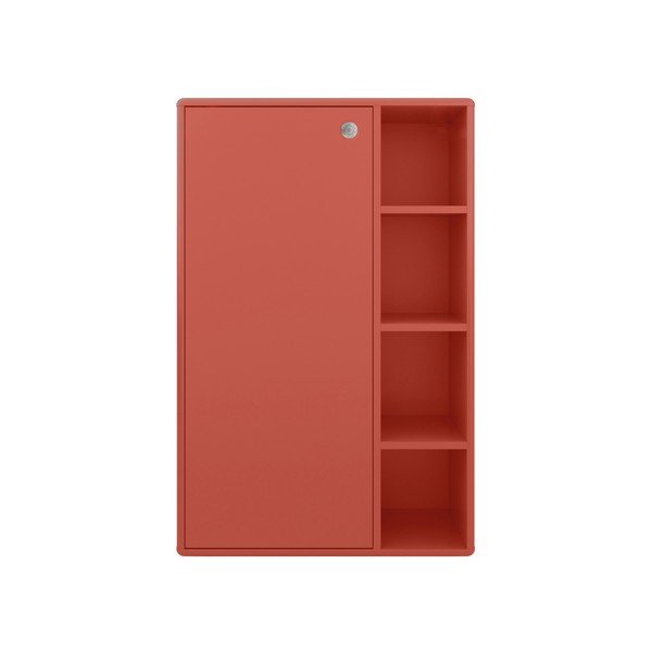 Raudona vonios spintelė Tom Tailor Color Bath, 65,5 x 100 cm
