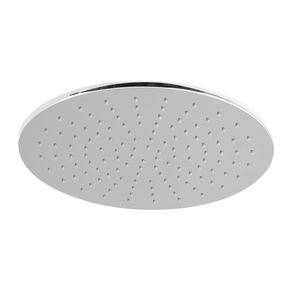 Iš žalvario viršutinis dušas blizgios sidabrinės spalvos ø 30 cm – Sapho-image-1