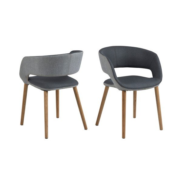 Antracito pilkos spalvos "Actona Greta" valgomojo kėdė-image-3