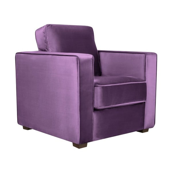 Violetinis fotelis Cosmopolitan Design Denver