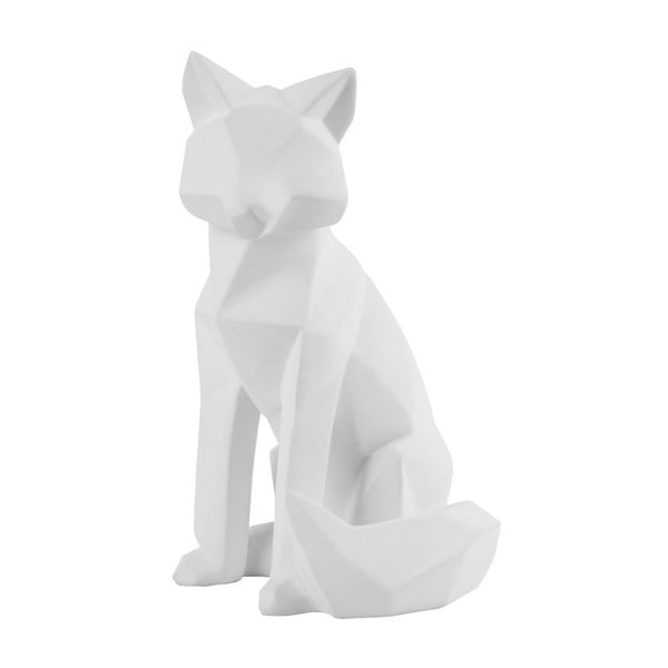 Matinės baltos spalvos dekoracija PT LIVING Origami Fox, aukštis 26 cm