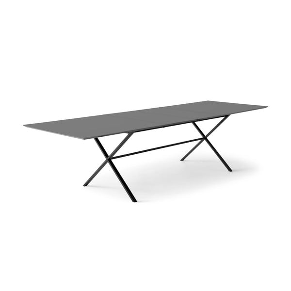 Prailginamas valgomojo stalas antracito spalvos 90x165 cm Meza – Hammel Furniture-image-1
