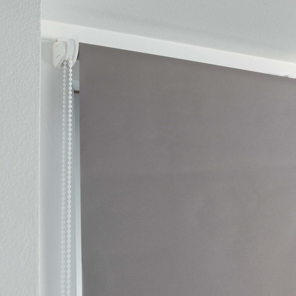 Roletai iš tekstilės šviesiai rudos spalvos 90x180 cm Occult – douceur d'intérieur-image-1