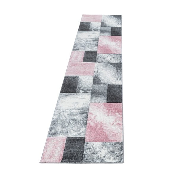 Kilimas rožinės spalvos/pilkos spalvos 80x300 cm Hawaii – Ayyildiz Carpets