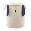 Baltos spalvos iš tekstilės vaikiškas krepšys ø 39x48 cm Mimo Dog Face – Premier Housewares