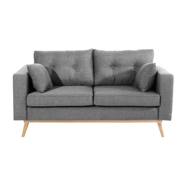 Pilka dvivietė sofa "Max Winzer Tomme-image-3