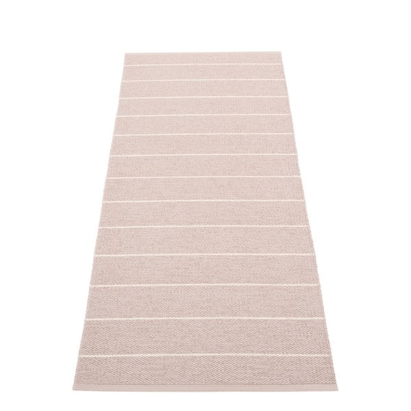 Šviesiai rožinės spalvos lauko kilimas 70x180 cm Carl Pale Rose – Pappelina