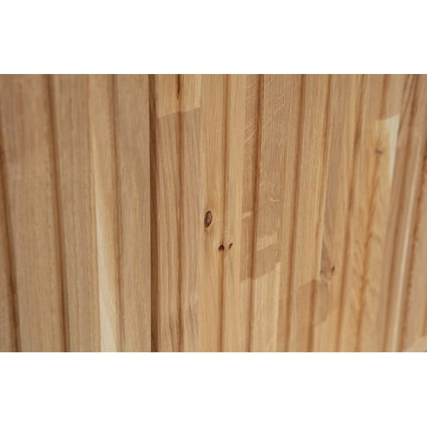 Natūralios spalvos TV spintelė iš ąžuolo 100x56x44 cm Gravure – WOOOD-image-1