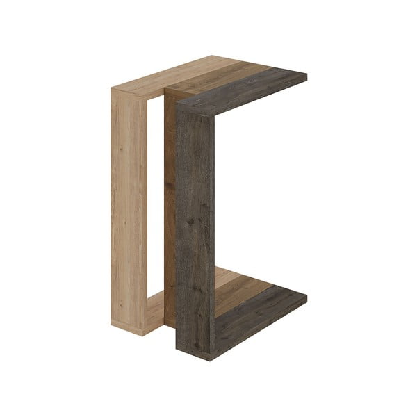 Šoninis stalas iš ąžuolo 40x30 cm Macha – Marckeric-image-3