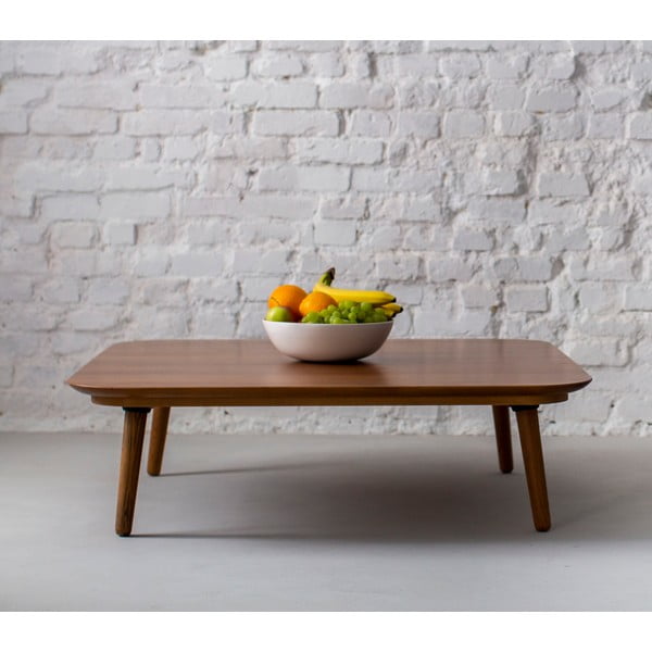 Uosio medienos kavos staliukas Ragaba Contrast Tetra, 110 x 110 cm-image-1