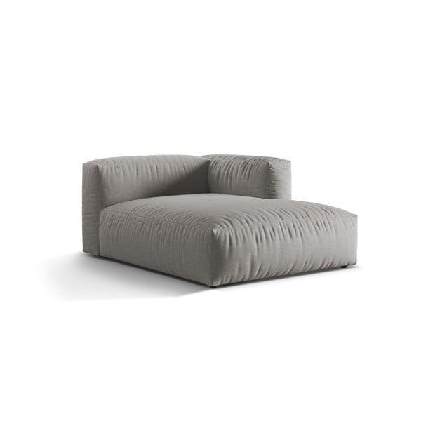 Modulinė sofos dalis šviesiai pilkos spalvos (su dešiniuoju kampu) Martina – Micadoni Home-image-2