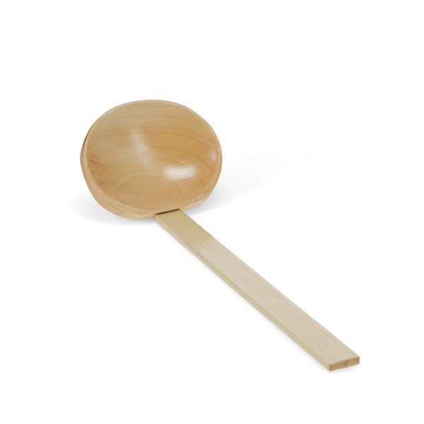 Natūralios spalvos medinis sriubos šaukštas – Rex London