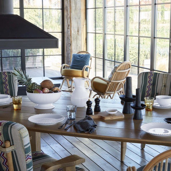 Baltos spalvos iš akmens masės dubuo ø 32 cm Pearl – Costa Nova-image-4