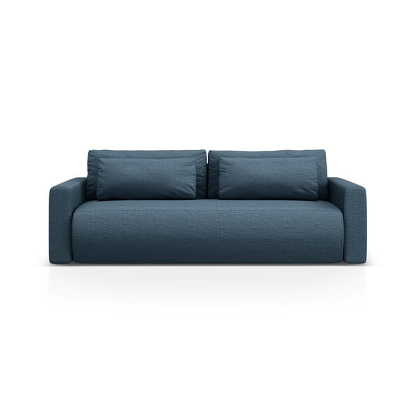 Tamsiai mėlynos spalvos sulankstoma/su sandėliavimo vieta sofa 238 cm Belfast – Cosmopolitan Design