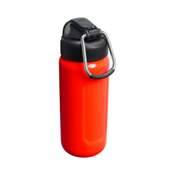 Oranžinės spalvos iš nerūdijančio plieno butelis Kelioninis buteliukas 470 ml Wellspring Bottle Blaze Orange – Stanley-image-2