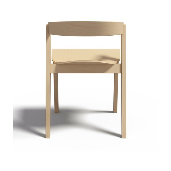 Valgomojo kėdės iš bukmedžio masyvo natūralios spalvos 2 vnt. Sand – TemaHome-image-4