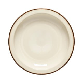 Desertinė iš akmens masės lėkštė raudonos plytų spalvos/smėlio spalvos ø 20 cm Poterie – Casafina