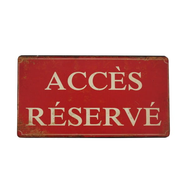 Pakabinamas ženklas "Antic Line Access Reserve