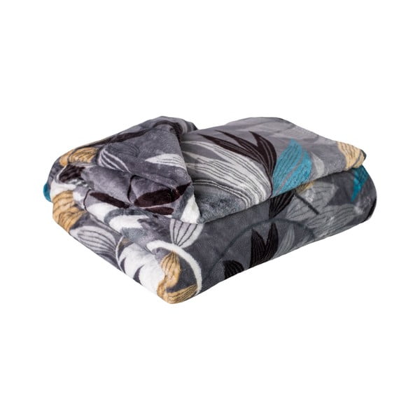 Mikropliušo antklodė 200x150 cm Silver Leafs - My House-image-1