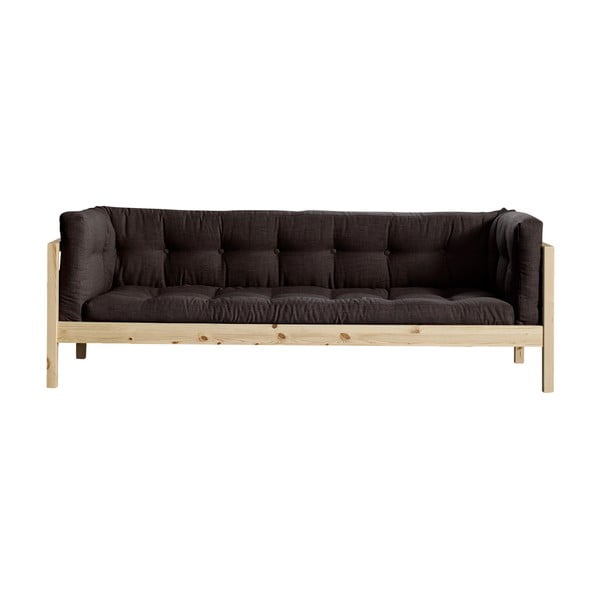 Sofa trims asmenims "Karup Fusion Natural/Linoso Choco
