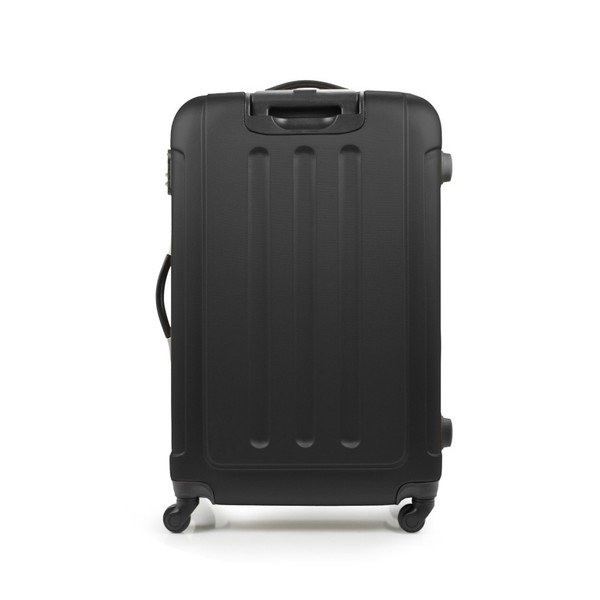 Juodos spalvos lagaminas su ratukais Bluestar, 46 l-image-3