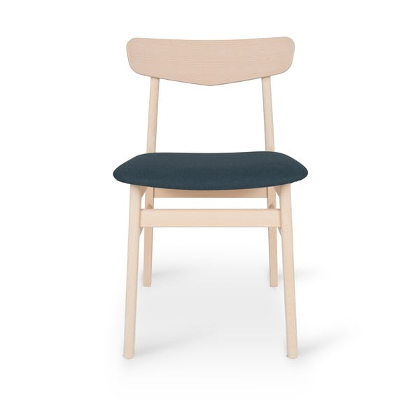 Juoda/natūrali bukmedžio medienos valgomojo kėdė Mosbol - Hammel Furniture