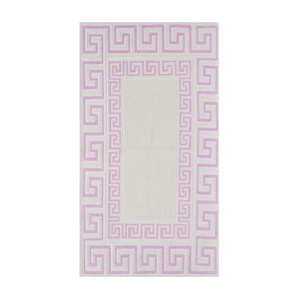 Senovinis rožinis patvarus kilimas "Vitaus Versace", 120 x 180 cm-image-1