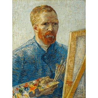 Vincent van Gogh reprodukcija Self-Portrait as a Painter, 60 x 45 cm