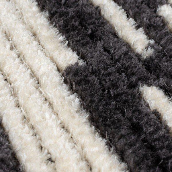 Kilimas juodos ir baltos spalvos 120x170 cm Lina – Flair Rugs-image-3