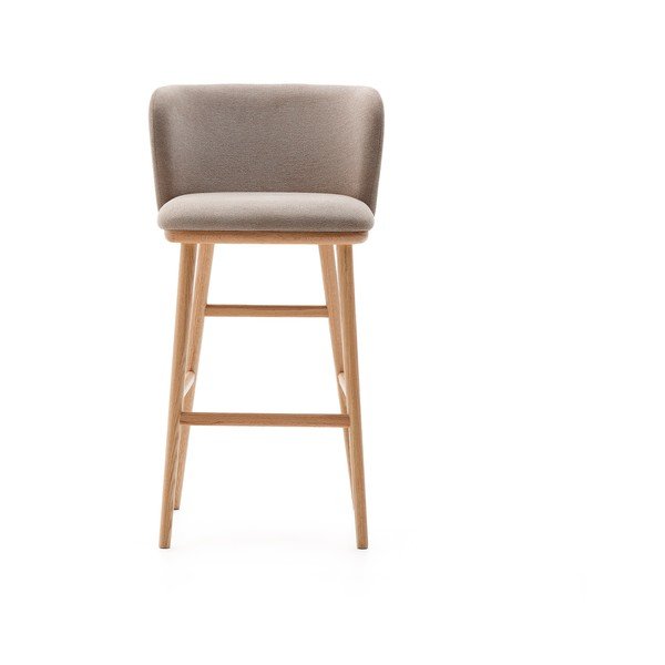 Baro taburetė šviesiai rudos spalvos (sėdynės aukštis 75,5 cm) Ciselia – Kave Home-image-4