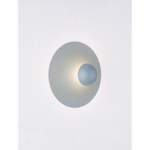 Pilkai mėlynos spalvos iš aliuminio sieninė lempa LED Edem – Nova Luce-image-4