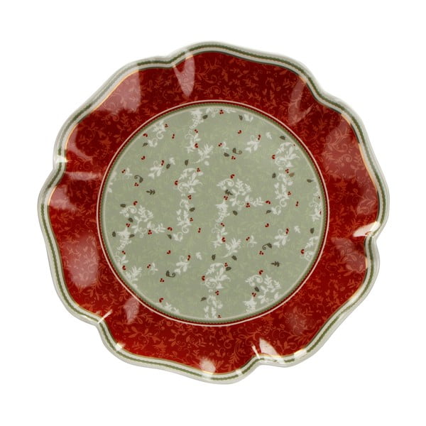Porcelianinė lėkštė su kalėdiniu motyvu Brandani Piatto Portata, ⌀ 31 cm