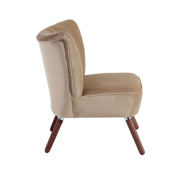 Smėlio spalvos fotelis Max Winzer Alessandro Velour-image-1