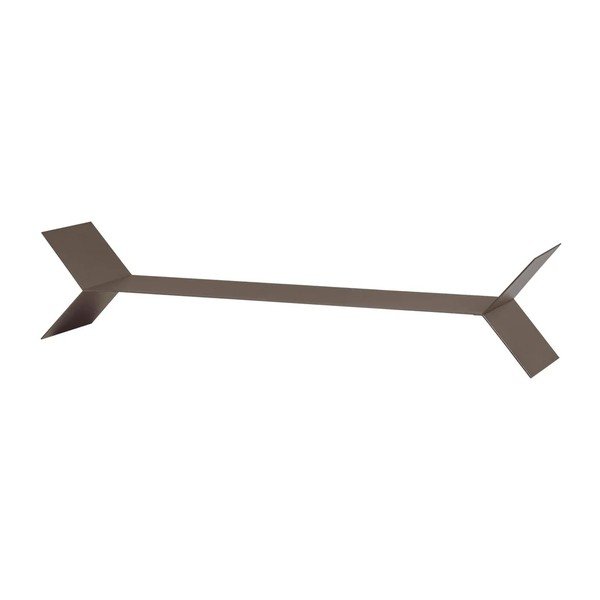 Rudos spalvos iš metalo sieninės lentynos 3 vnt. 80 cm Lorin – WOOOD-image-4