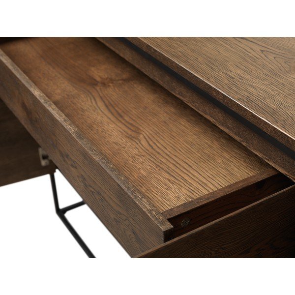 Komoda su ąžuolo detalėmis Unique Furniture Rivoli-image-4