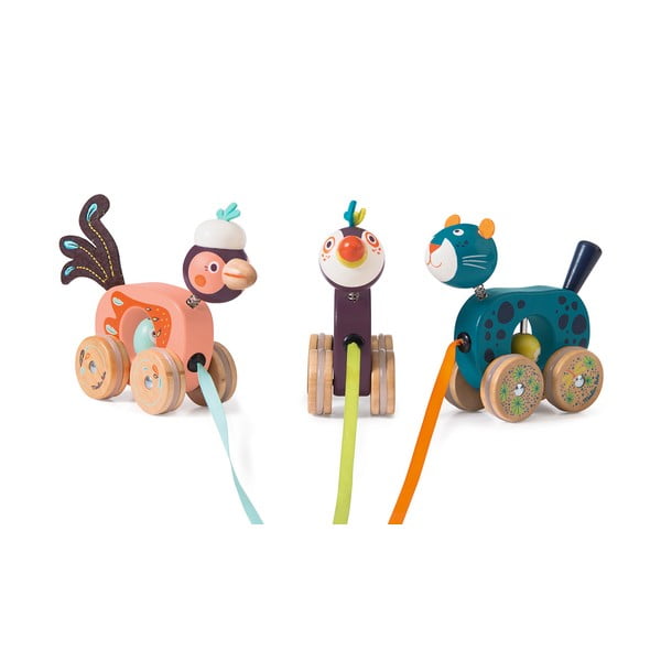 Traukiamas žaislas Bird - Moulin Roty-image-2