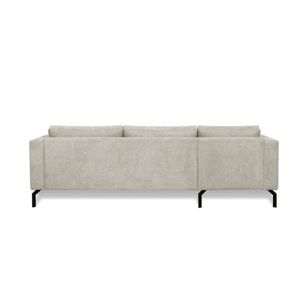 Kampinė sofa šviesiai pilkos spalvos (su kairiuoju kampu) Gomero – Scandic-image-2