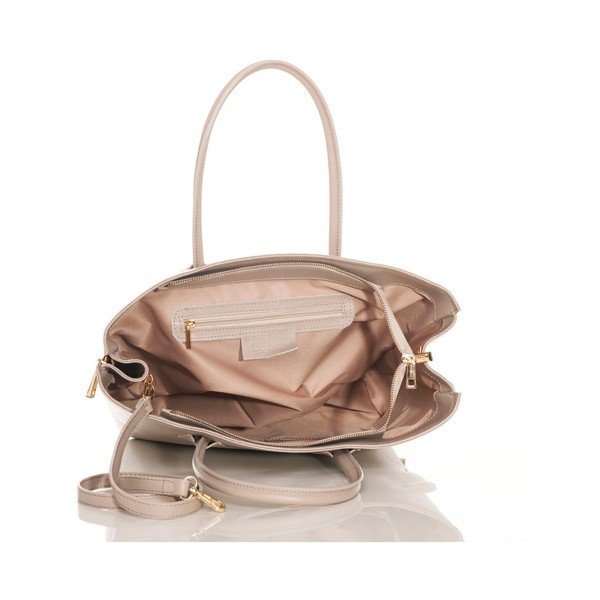 Odinė rankinė Saffiano Taupe-image-4