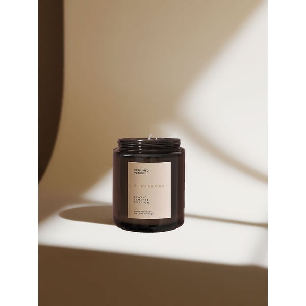 Aromatinė žvakė iš sojų vaško degimo laikas 40 h Slavic Edition: #07 Rhubarb – Perfumed Prague-image-1