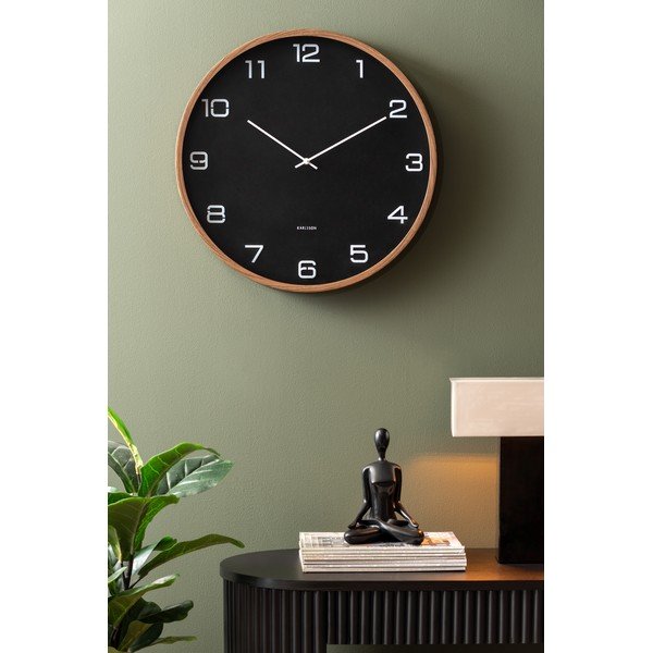 Sieninis laikrodis ø 51 cm Delicado – Karlsson-image-1