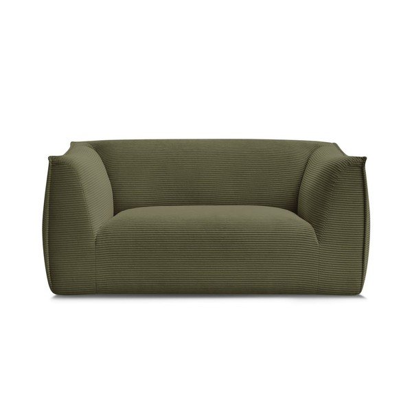 Žalios spalvos sofa iš kordinio velveto 170 cm Giorgia – Bobochic Paris