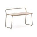 Smėlio spalvos/natūralios spalvos suolas Tinn – Kave Home